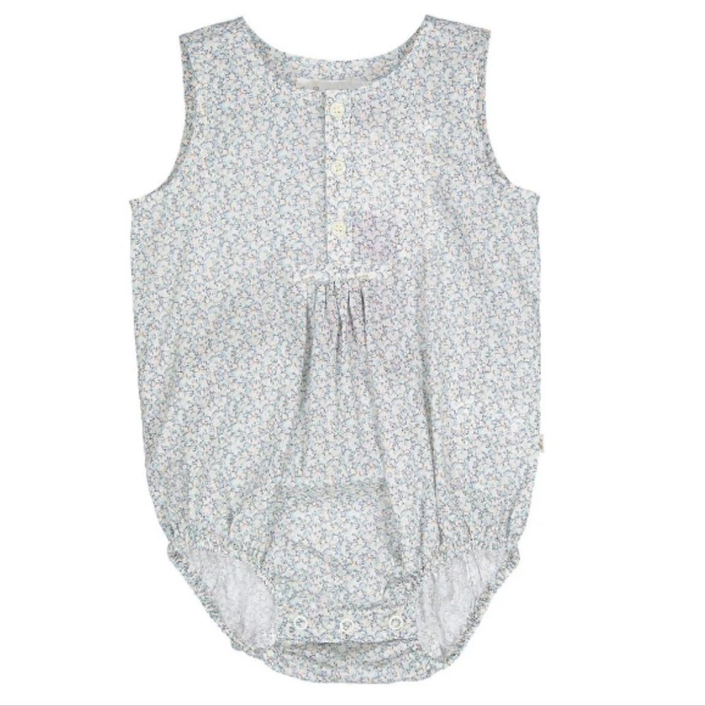 Bonpoint Baby Floral Romper 6M
